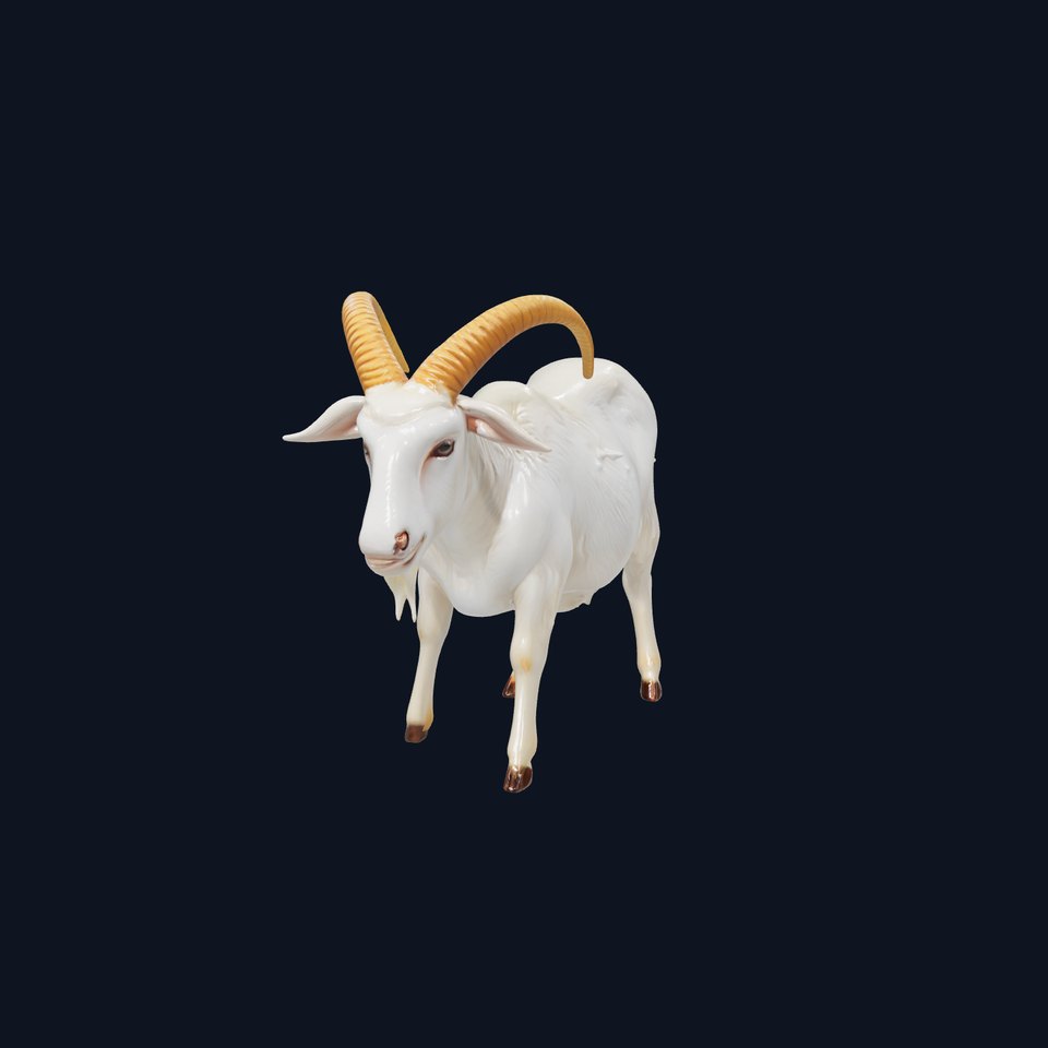White Mountain Goat 3D model pack